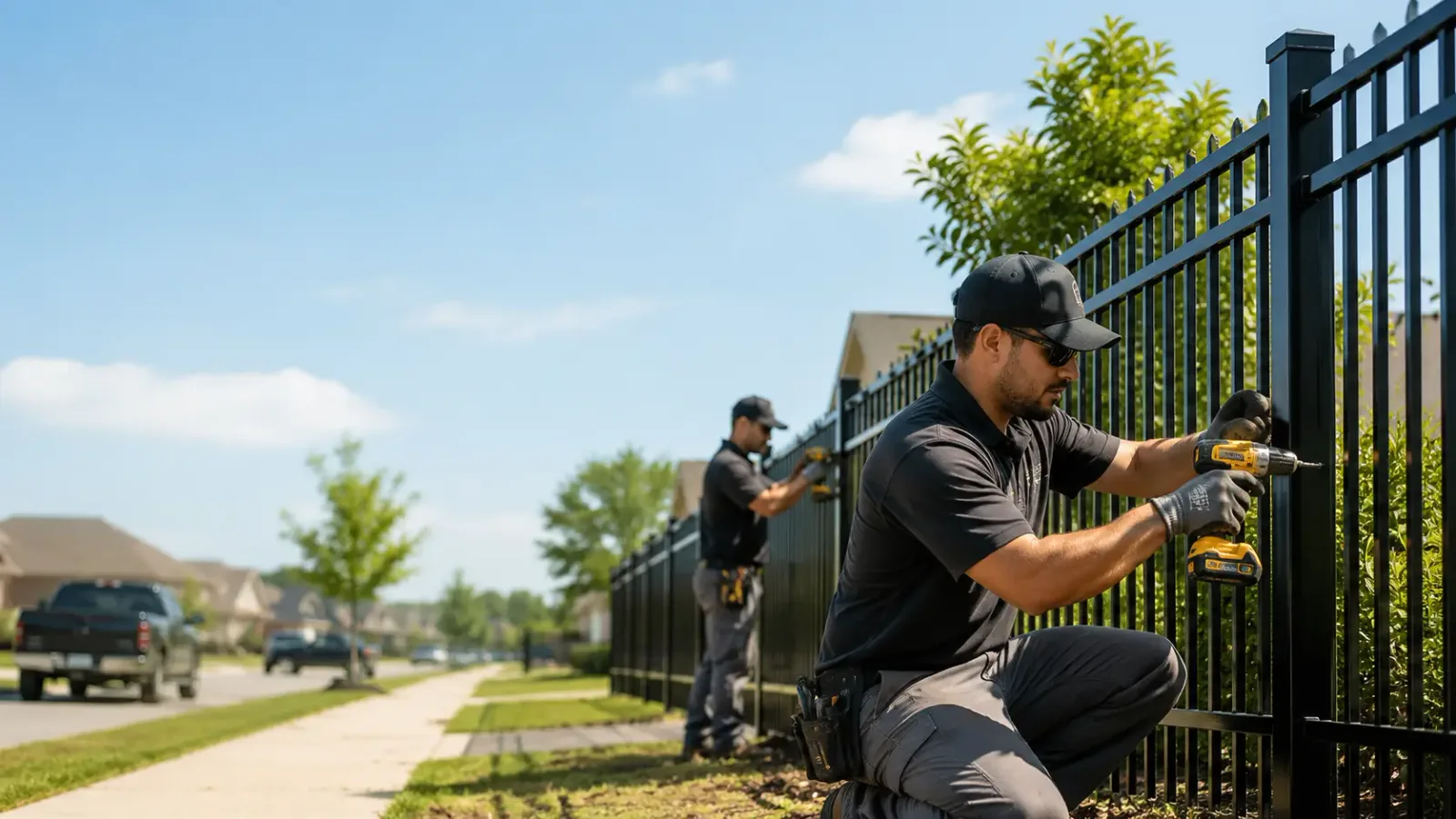 Metal Fence Installation in Enfield, IL